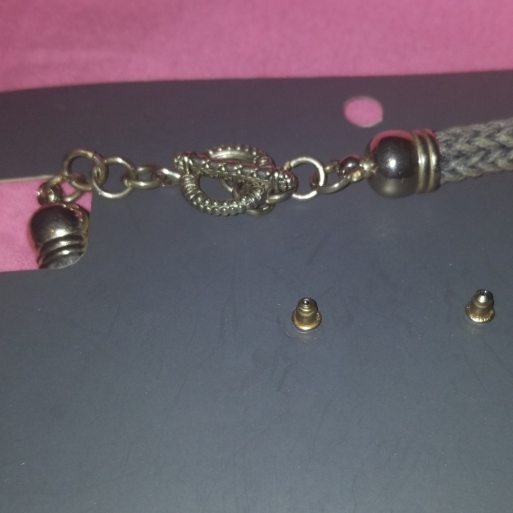 OWL NECKLACE AND EARRINGS SET - Picture 3 of 3